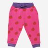 Pantalon jogging en coton biologique motifs « pommes »
