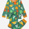 Pyjama deux pièces en coton biologique « hérissons »