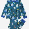 Pyjama deux pièces en coton biologique « banquise »