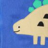 Veste survêtement zippée à capuche en coton biologique motifs « dinosaures » – Image 4