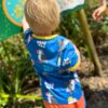 Pyjama deux pièces manches courtes en coton bio motifs « oiseaux macareux » – Image 4