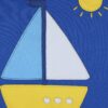 T-shirt manches courtes en coton bio motifs « bateaux » – Image 3