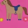 T-shirt manches courtes en coton bio motifs « chevaux » – Image 3