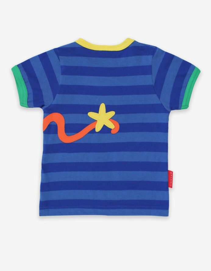 T-shirt manches courtes en coton bio motifs « poulpes » – Image 2
