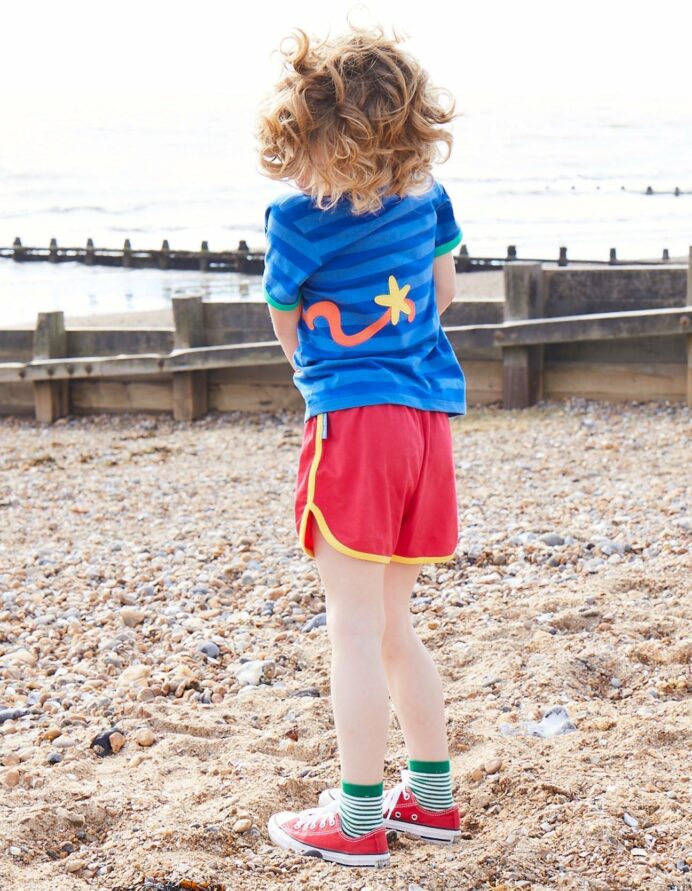 T-shirt manches courtes en coton bio motifs « poulpes » – Image 4