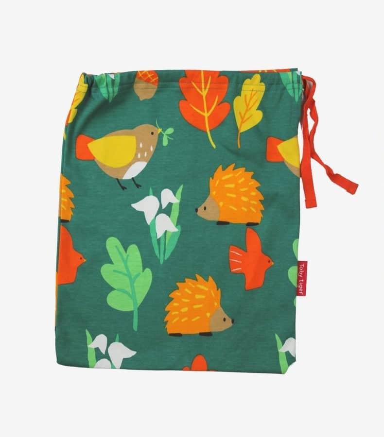 Kit naissance en coton biologique mixte motifs « hérissons » – Image 5
