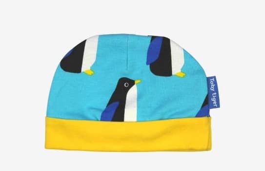 Kit naissance en coton biologique mixte motifs « pingouins » – Image 4