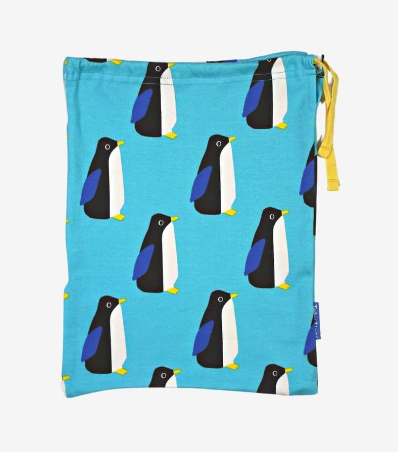 Kit naissance en coton biologique mixte motifs « pingouins » – Image 5